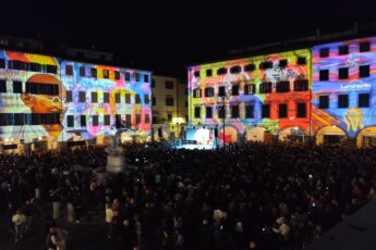 Empoli Light Art with Divum 50K projectors